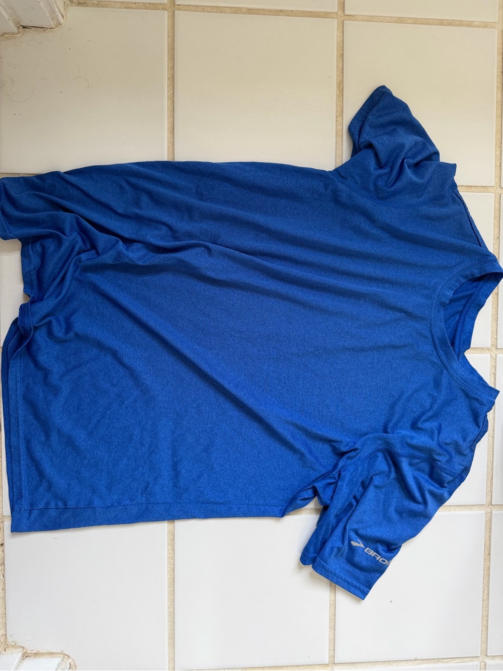 Brooks Men's Short Sleeve Performance Shirt - Royal Blue